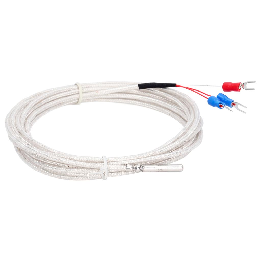 Pt100 Temperature Sensor Probe Waterproof 3 Wire Thermistor Probe K Type Thermocouple for Constant T