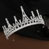 Bridal Jewelry Birthday Flowers Queen Crown Wedding Dress Headdress Korean Rhinestone Headband Crown Adult Performance Hair Accessories