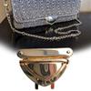 Practical Metal Lock Clasp For Handbags Secure Press Lock Closure Bag Hardware Accessory Press Lock Closure for Purses