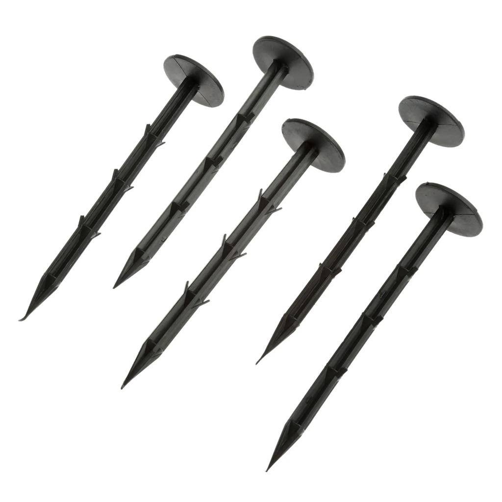 10Pcs 16cm/20cm Plastic Fixing Nails Pegs for Weed Control Fabric Cover Shading Fly Net Mulch Film Mulching Nail Gardening Tool