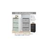 YAMAZEN Anywhere Storage Box, Foldable, Set of 3, with Handles, Compatible with Color Boxes,
