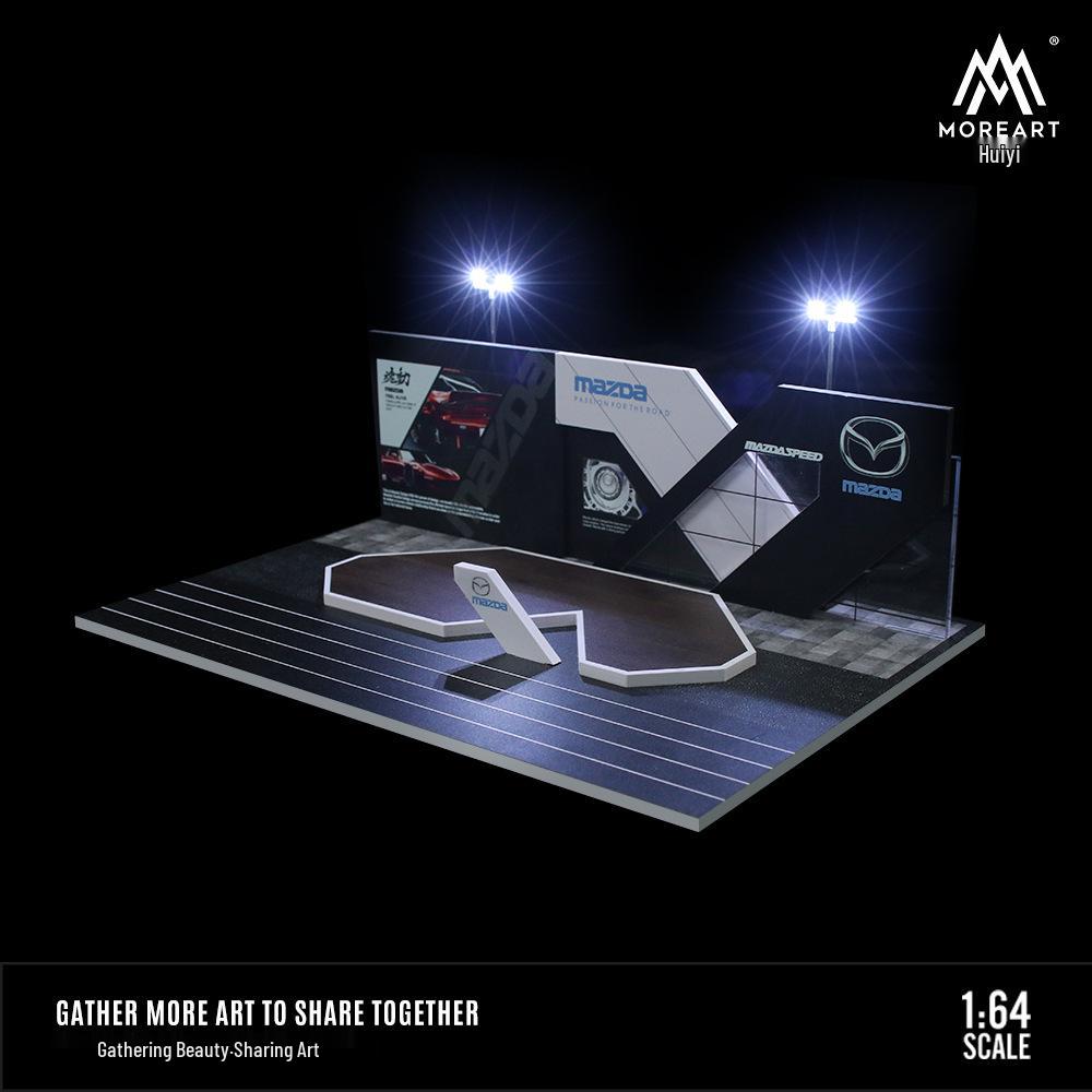 

Модель автомобиля из сплава Mazda 1:64 Парковка Дисплей Хранение Коллекция Украшения Подарок