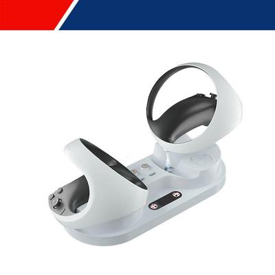 PSVR2 Konsolu için Şarj İstasyonu, PS VR2 için Hızlı Şarj Portu, Şarj USB C Kablosuyla Taşınabilir Isı Dağıtma Tutucu