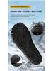 Men's and Women's Waterproof Five-Finger Snow Boots with Velvet Lining for Autumn and Winter Mountaineering