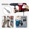 Ground Rod Driver 3.9in Round Handle Heavy Duty Steel Ground Rod Drill Bit Driver T Post Driver for   Plus Hammer