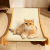 Holz-Katzenkratzbretter, multifunktionales Katzen-Schlafbett, abnehmbares, verschleißfestes Katzenkratzbrett, Katzen-Kratzspielzeug zum Schleifen