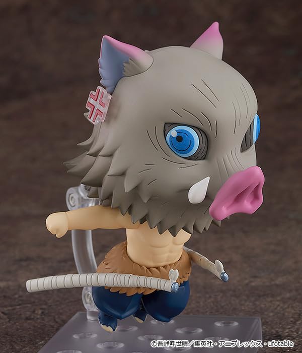 GOOD SMILE COMPANY Nendoroid Demon Kimetsu no Yaiba Hashibira Inosuke Plastic Painted Movable Figure Second Resale Slayer Non-Scale
