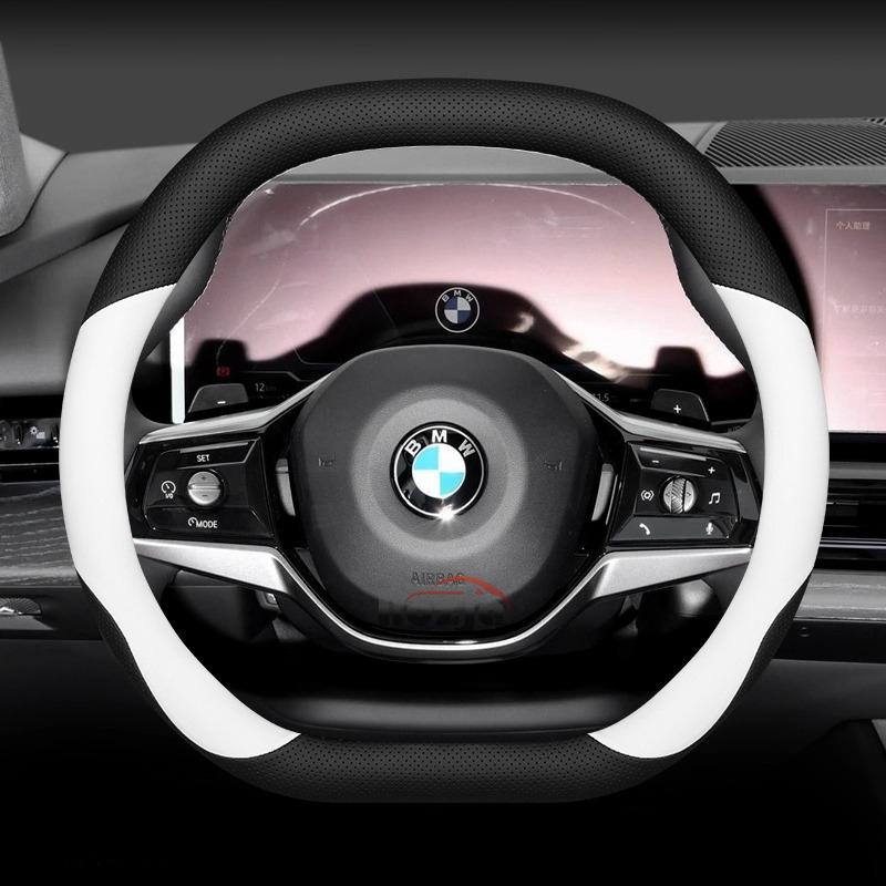 Kfwhl7 Leather Car Steering Wheel Cover for BMW X1 X3 X5 X6 X7 U11 F30 F34 F10 F20 G20 G30 G01 G02 G05 F15 F16 1 2 3 5 7 8 Series G11