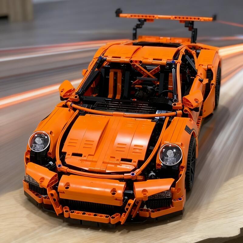 2704pcs classic film  42056 MOC Bricks GT3 RS Technicial Car Toys for Boys Gifts Kids Constructor Model Building Kits for Adults