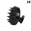 Shampoo Brush Empty Hair Shampoo Bottle With Comb Teeth Salon Treatment Oil Perm Dye Bottle Color Plastic Dry Cleaning Bottle