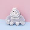 Gorilla Plush Toy King Kong Doll Claw Machine Stuffed Animal Keychain Bag Charm Cute Plushie