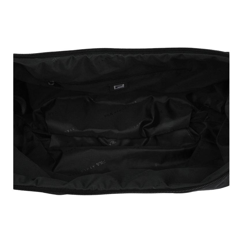 New FILA Fitness Fabric Dumpling Bag, Crossbody Bag, Shoulder Bag Mini Women's Pitch Black A13W531163FBK