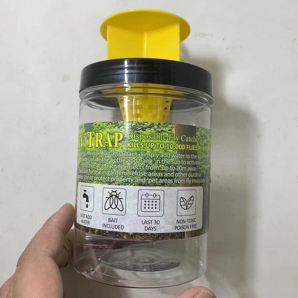 Fliegenfänger PP+Drahtkette Fliegenfänger Ungiftig und ungefährlich für Kantinen/Restaurants/Toiletten/Müllräume