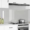 Kitchen Backsplash 2 pcs Transparent 70 x 60 cm Tempered Glass