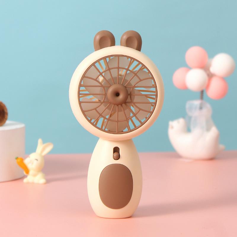 Compact USB Desk Fan: Powerful, Lightweight, Low Noise, Long Battery Life 7.5*4.5*15.5CM