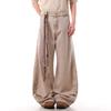 American Retro Washed Old Design Scimitar Jeans Spring Summer Autumn Ruffian Handsome High Street Wide Leg Sickle Pants