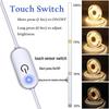 5V USB Waterproof COB LED Strip with Touch Dimming Switch for Cabinets