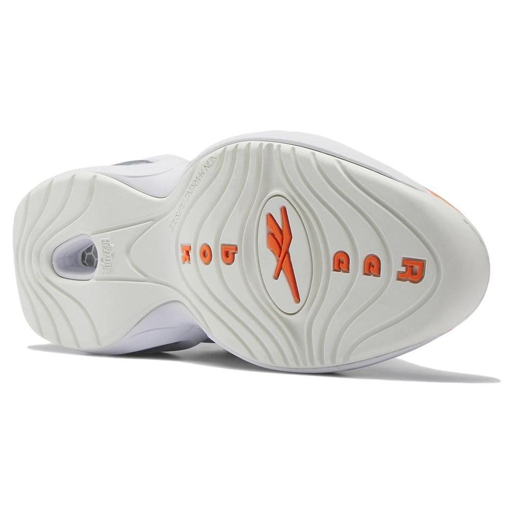 Reebok Question Mid Unisex White Orange HR1049