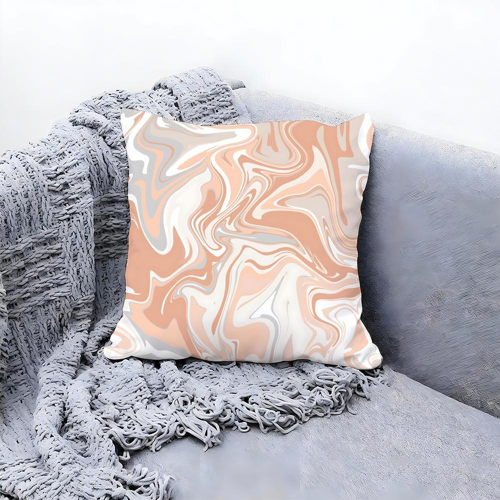 soft water ripple Cushion Cover Premium Comfort Reversible Pillow Cove Two in One Design for Any Room Car Interior