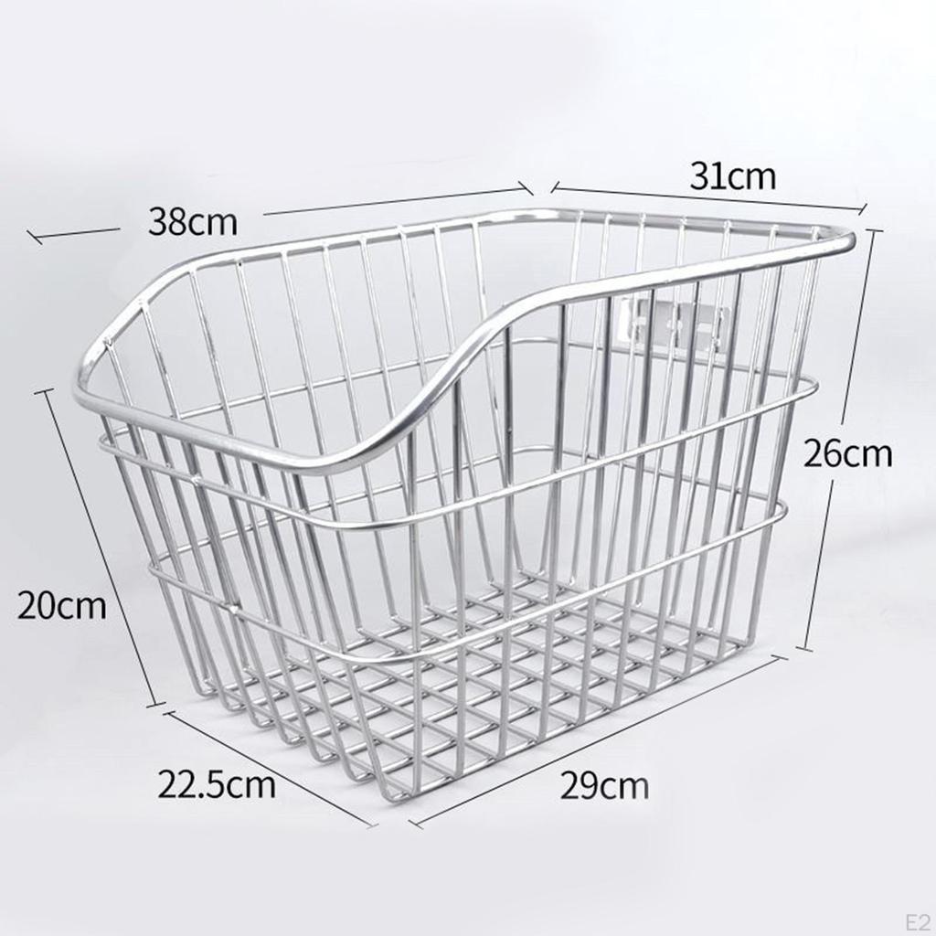 Rear Bike Basket for Convenient Cycling