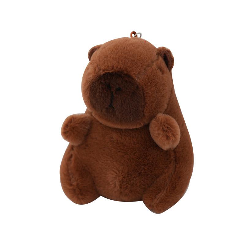Adorable Plush Capybara Keychain Soft Water Capybara Doll Toy For Kids And Collectors