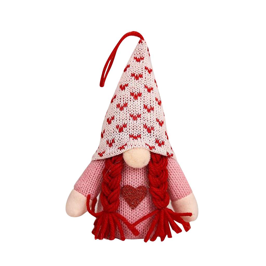 Valentine's Day Decorations Luminous Lovers Forest Doll Faceless Doll Ornaments