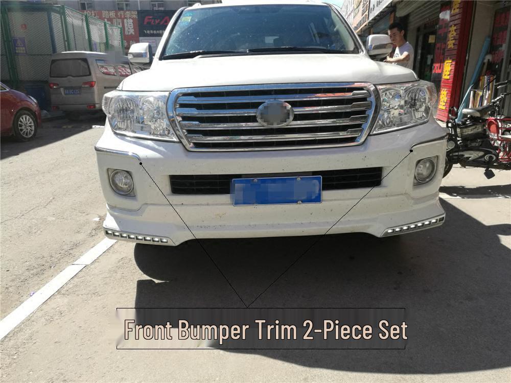 2012-15 Land Cruiser LC200 Bumper Trim Anti-Scratch Strip for Front & Rear Modification