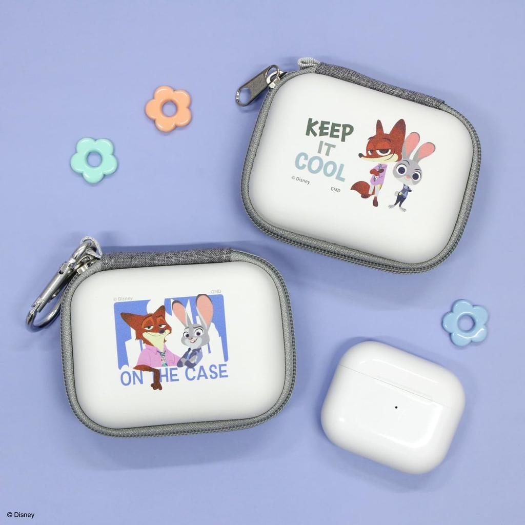 Gourmandise Disney Character Compact Hard Gadget Pouch SS Size DNG-316A