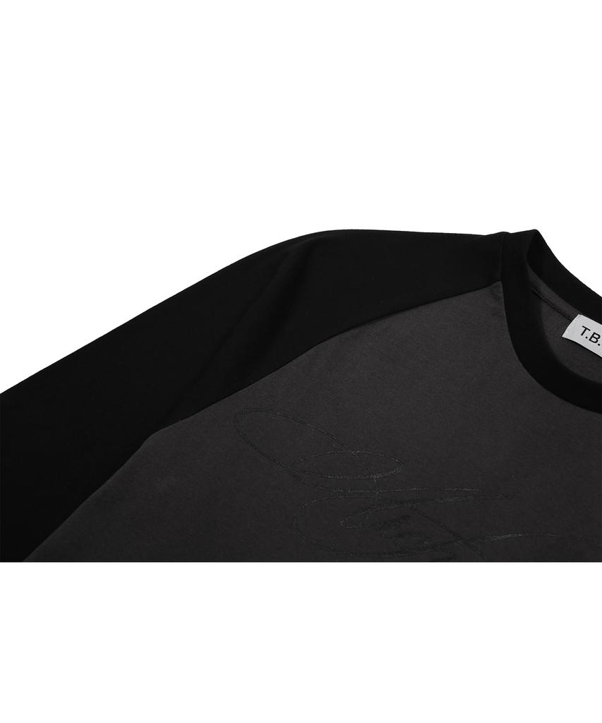 Tibioeseu Architect Raglan Long Sleeve Black