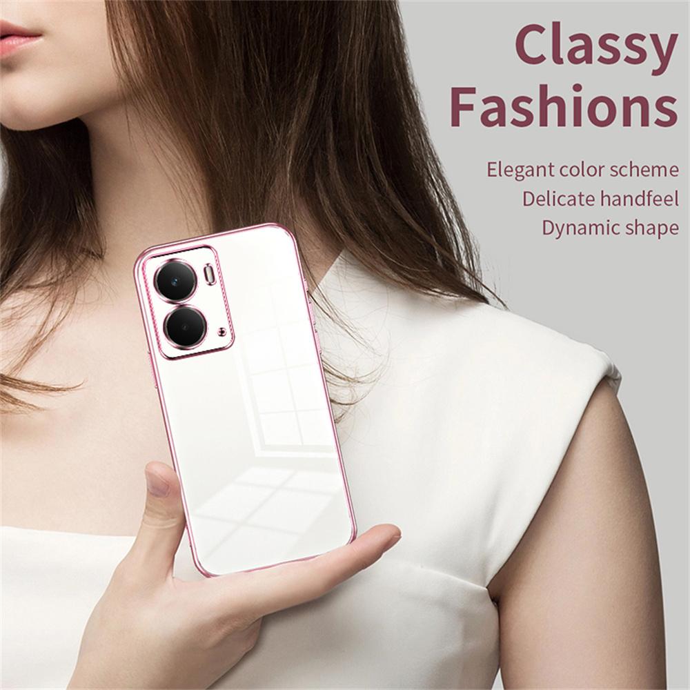 For Realme Neo7x 5G Case Electroplating Frame Soft TPU Phone Cover