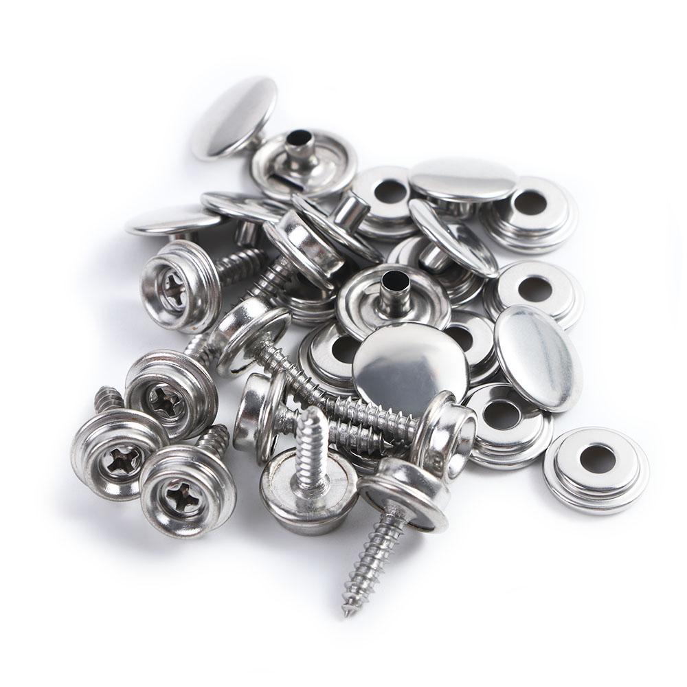 Accessories Snap Fastener Screw Kit Sockets Buttons Canvas Cover Tools Tapping Snap Fastener Kit