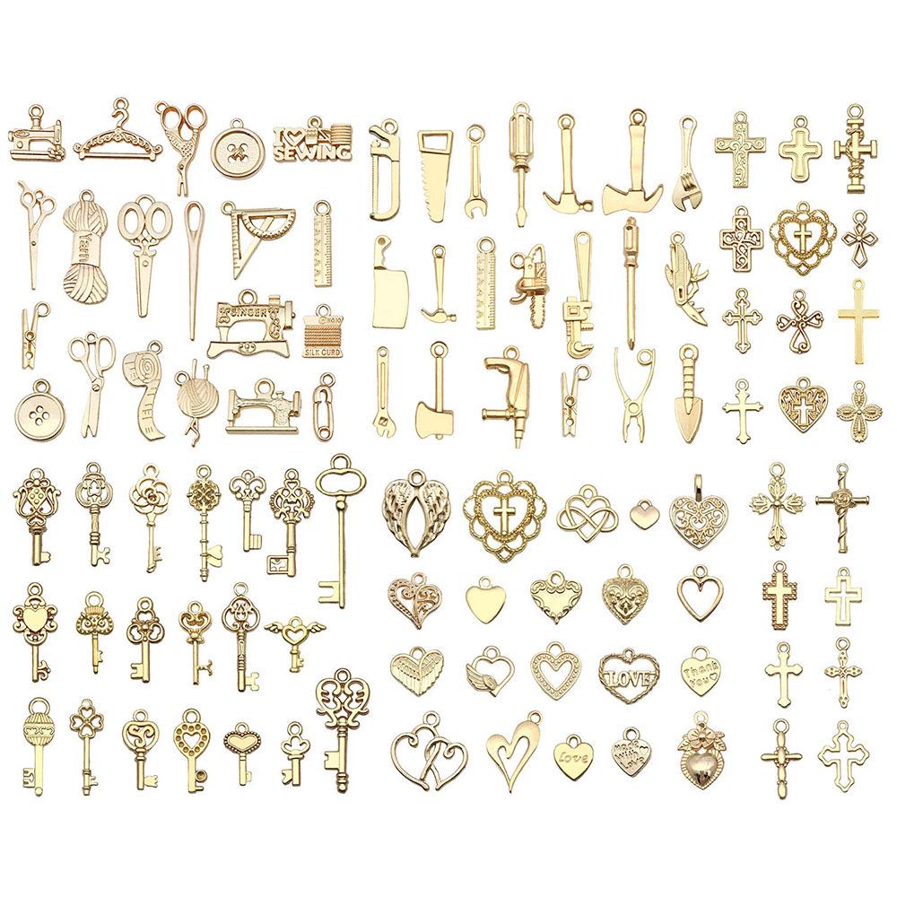 

«100KC золотой сплав DIY ювелирные изделия кулон и браслет/ожерелье аксессуары»