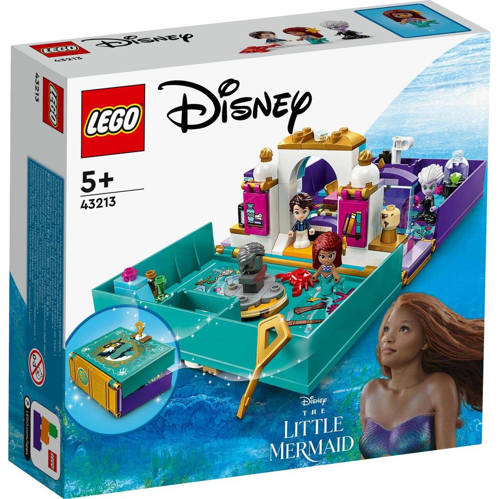 LEGO Disney Princess The Little Mermaid Princess Book 43213 Toy Blocks Gift Princess Girl Ages 5 and Up