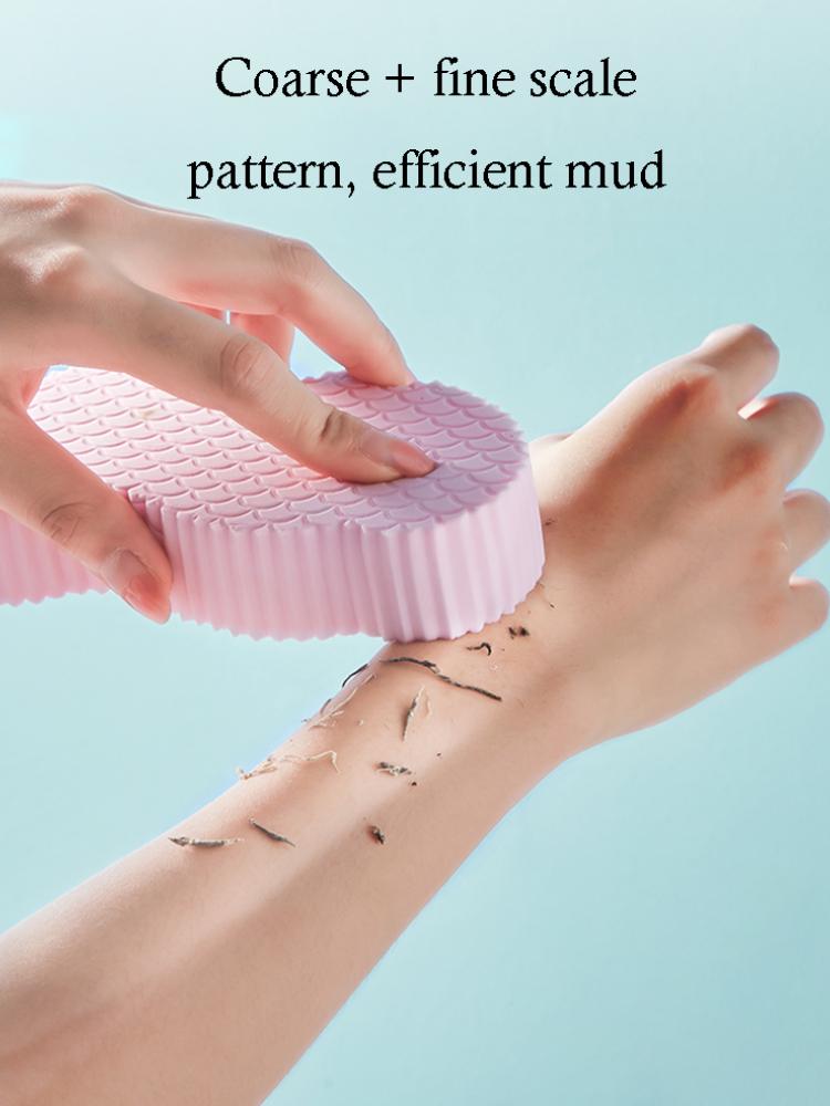 Peeling-Schwamm Weicher Schwamm Duschbürste Körperhaut-Reiniger Entferner für abgestorbene Haut