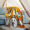 Personalized Custom Name Blanket - The Battle Cats Print Design,Blanket for Sofa,Bed,Travel,Camping - Soft and Warm, Great Gift