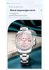 OFNS Women's Casual Luxury Quartz Watch with Calendar and Diamond Accents