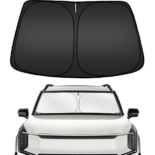 ARISMOTOR Windshield Sun Shade For Kia Carnival -2025 2026,  Fit Foldable Front Window Sunshade Sun Visor Protector, Block UV Rays Keep Your Car
