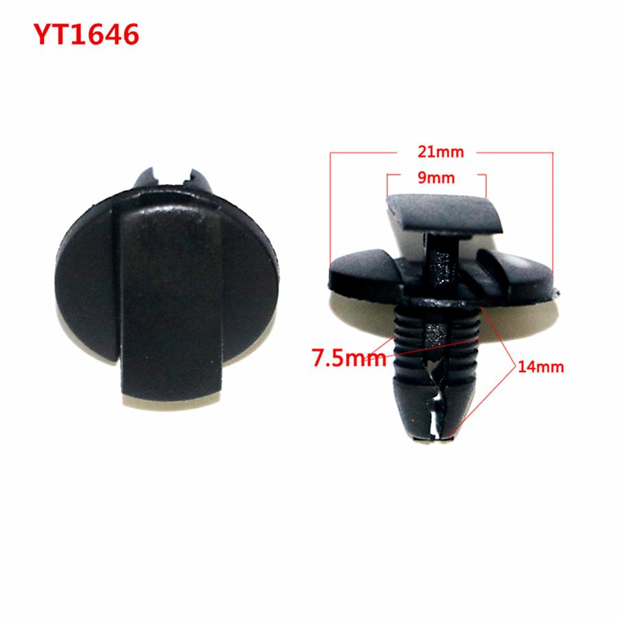 200 peças clipes de para-choque de carro mistos retentores rebite porta painel fender forro fixador