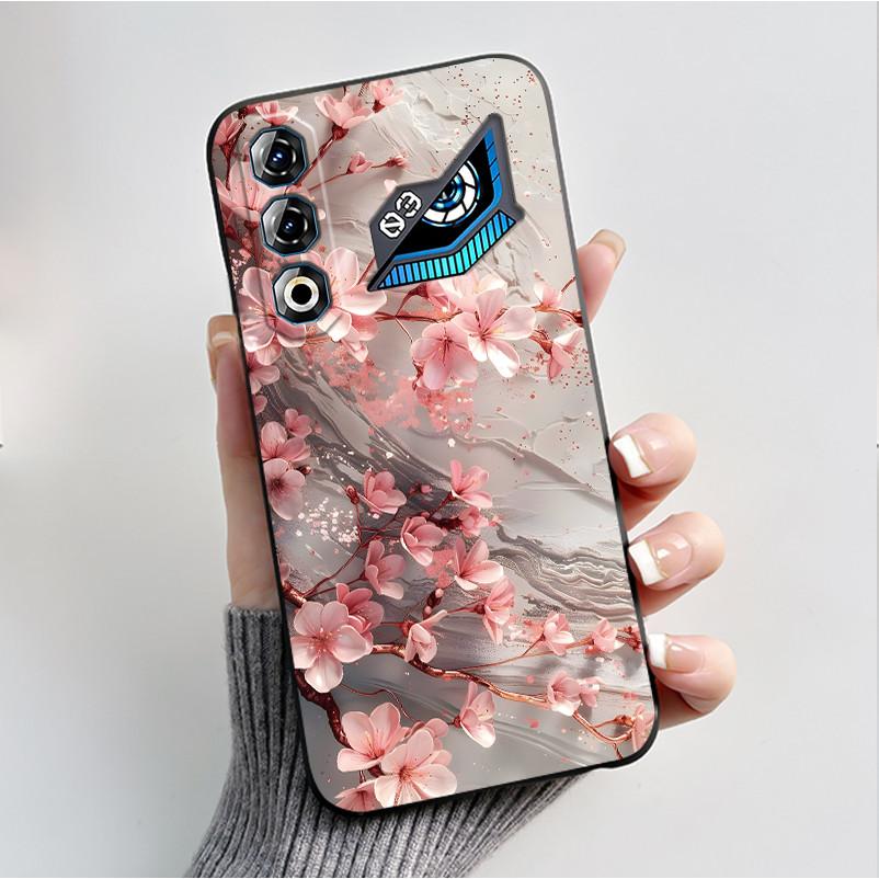 For ZTE Nubia Neo 3 Neo3 GT 5G Case Z2465N Shockproof Silicone TPU Butterfly Flower Back Cover For Nubia Neo 3GT Soft Phone Case