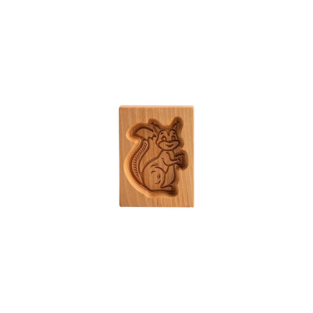 Beechwood Cookie Mold - Multi-Pattern Embossing Mold For Baking & Decorative Display