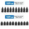 10-60pcs Car Motorcycle Vacuum Tyre Repair Nails Truck Scooter Bike UniversalTire Puncture Repair Rubber Metal Nails Accessories