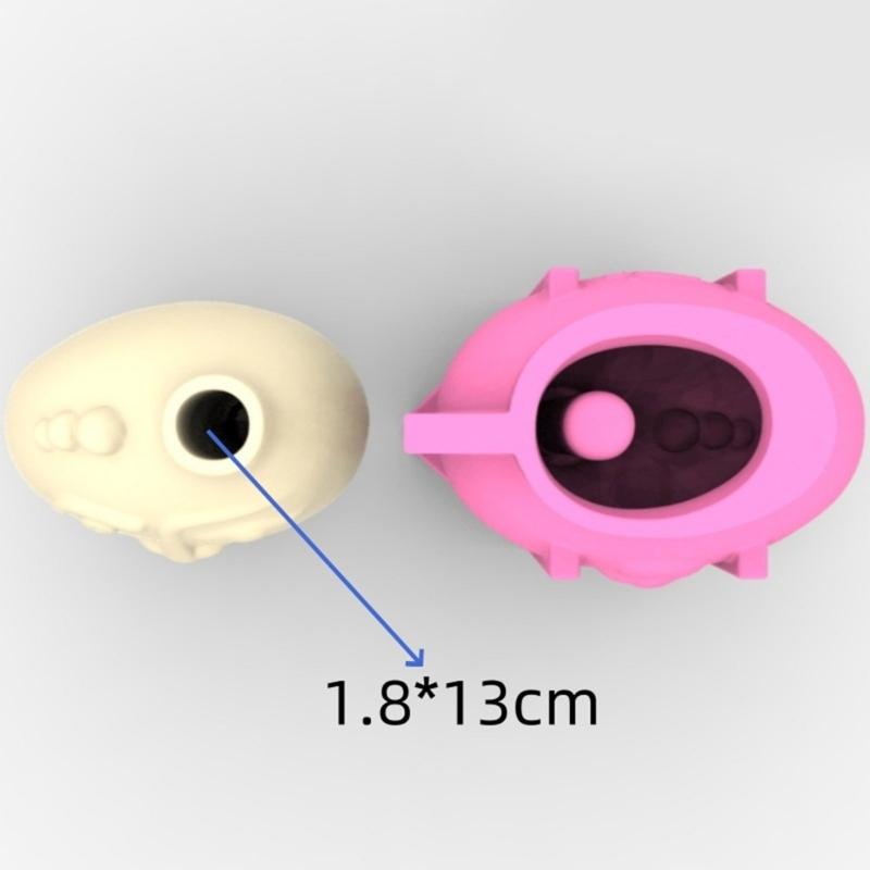 Creative Vase Molds Silicone Crafting Molds Abstract Face Shape Great for Concrete Flower Pots and Artistic Pen Holders