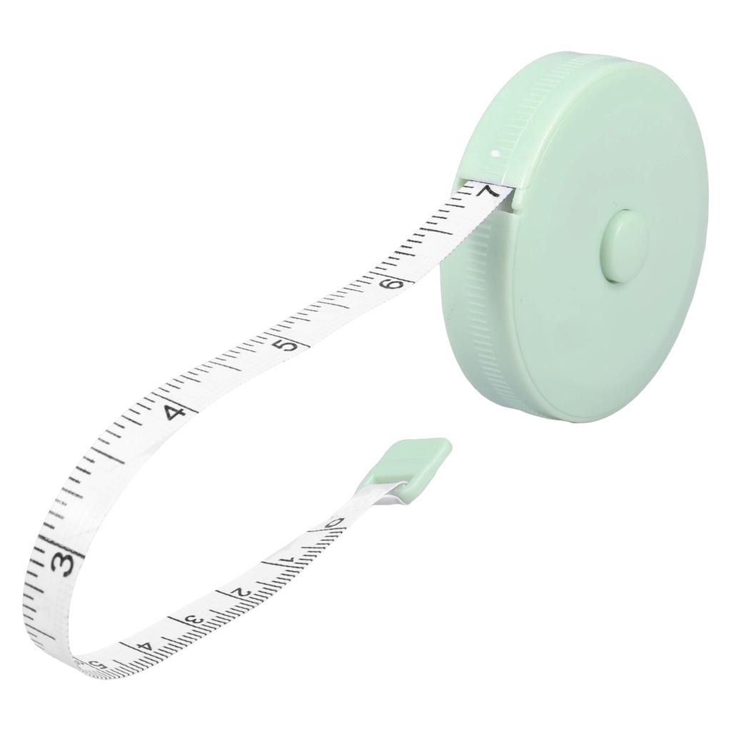 150cm Doublesided Soft Measuring Tape Metric Imperial Flexible Ruler Mini Retractable Measuring Tape for Fabric Sewing Furniture