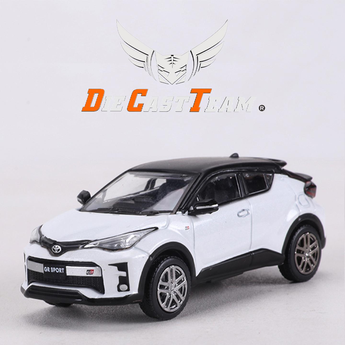 

DCT/ SHADOW 1/64 Toyota C-HR Hybrid GR Sport Car Alloy Toys Motor Vehicle Diecast Metal Model Kids Xmas Gift Toys for Boys