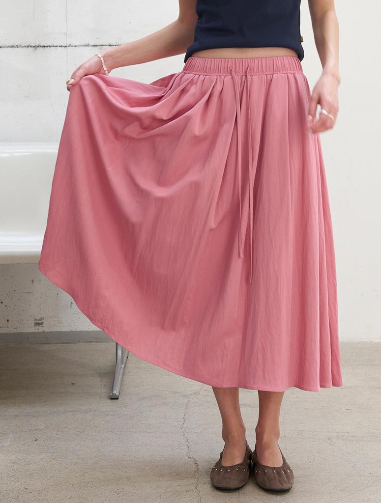 Moleubeu13 Blush Pleated Skirt (Black)