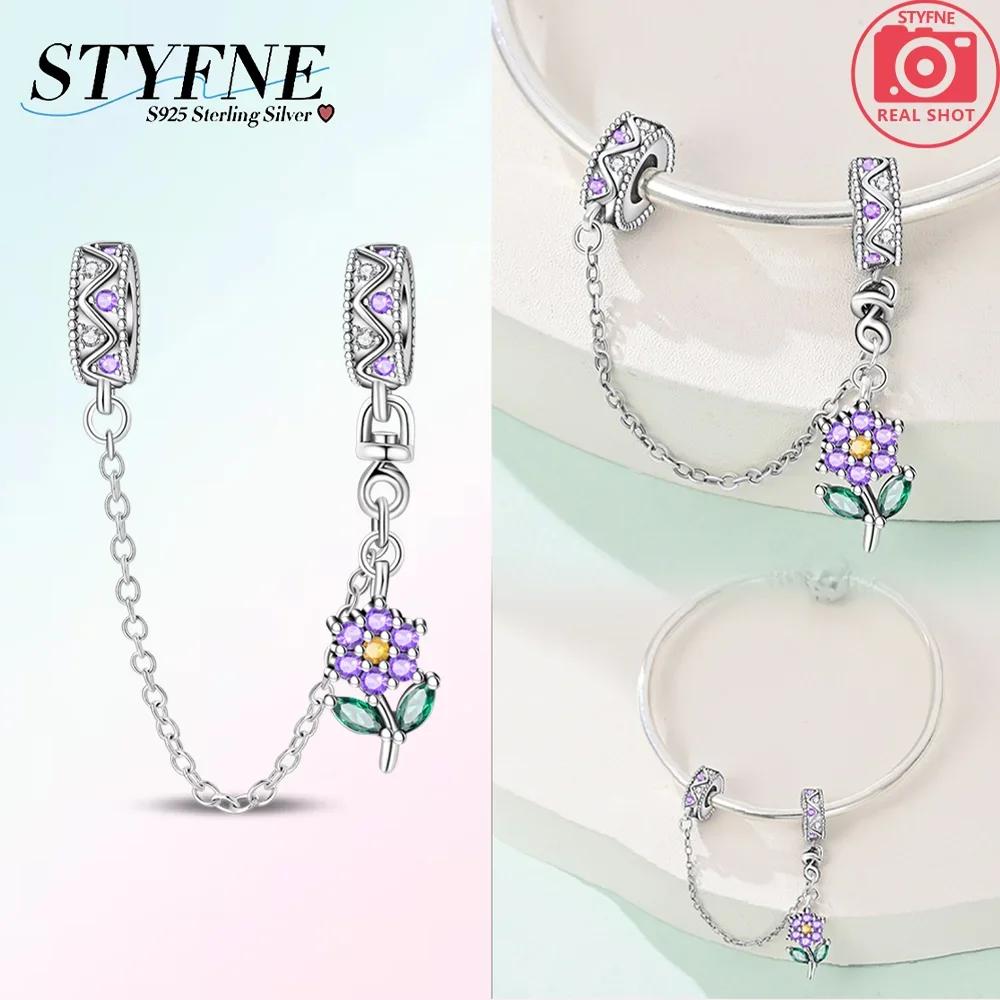 Original 100% Copper Clasp Clip Bead Star Moon Safety Chain Fit Original Bracelet Diy Jewelry Making Women Gift