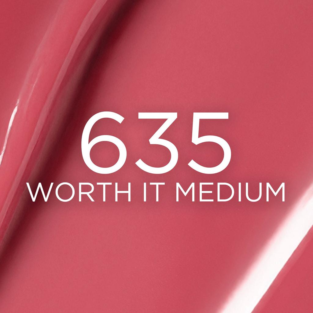 L'Oreal Paris Hyaluron Tint Lip Stain Serum, Watery Stain Effect, 635 Worth It Medium, 5 Ml