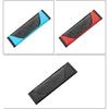 2PCS PU Leather Car Seat Belt Shoulder Carbon Fiber Pattern Cover Comfort Car Accessories Safety Belt Protective Cover
