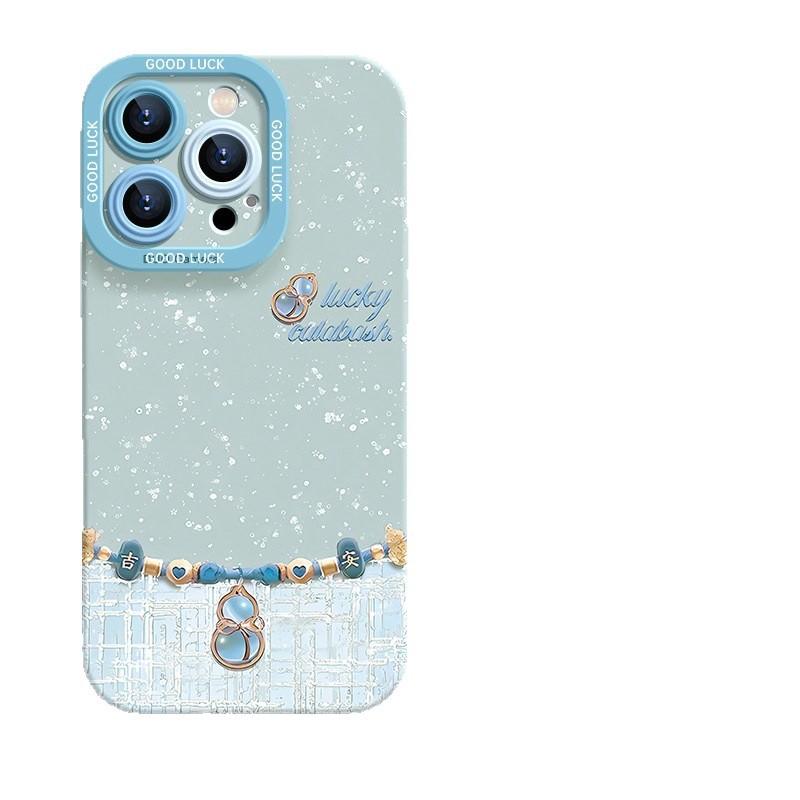 Shining Gourd Is Suitable for Apple 17 Mobile Phone Case Iphone16 New Pro15max Women's 14 Apple 17 Anti-fingerprint