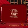 Red Wedding Toasting Tray: Tea, Fruit, Candy Dish – Wedding Supplies, Happy Tray by Wang Jin